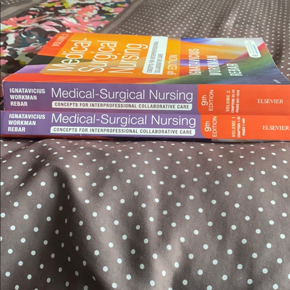 Nursing medical surgical textbook